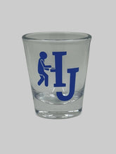 Load image into Gallery viewer, Blue HJ Logo Shot Glass
