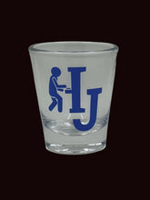 Load image into Gallery viewer, Blue HJ Logo Shot Glass
