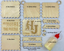 Load image into Gallery viewer, Humanjuke Puzzle and Box Project Kit
